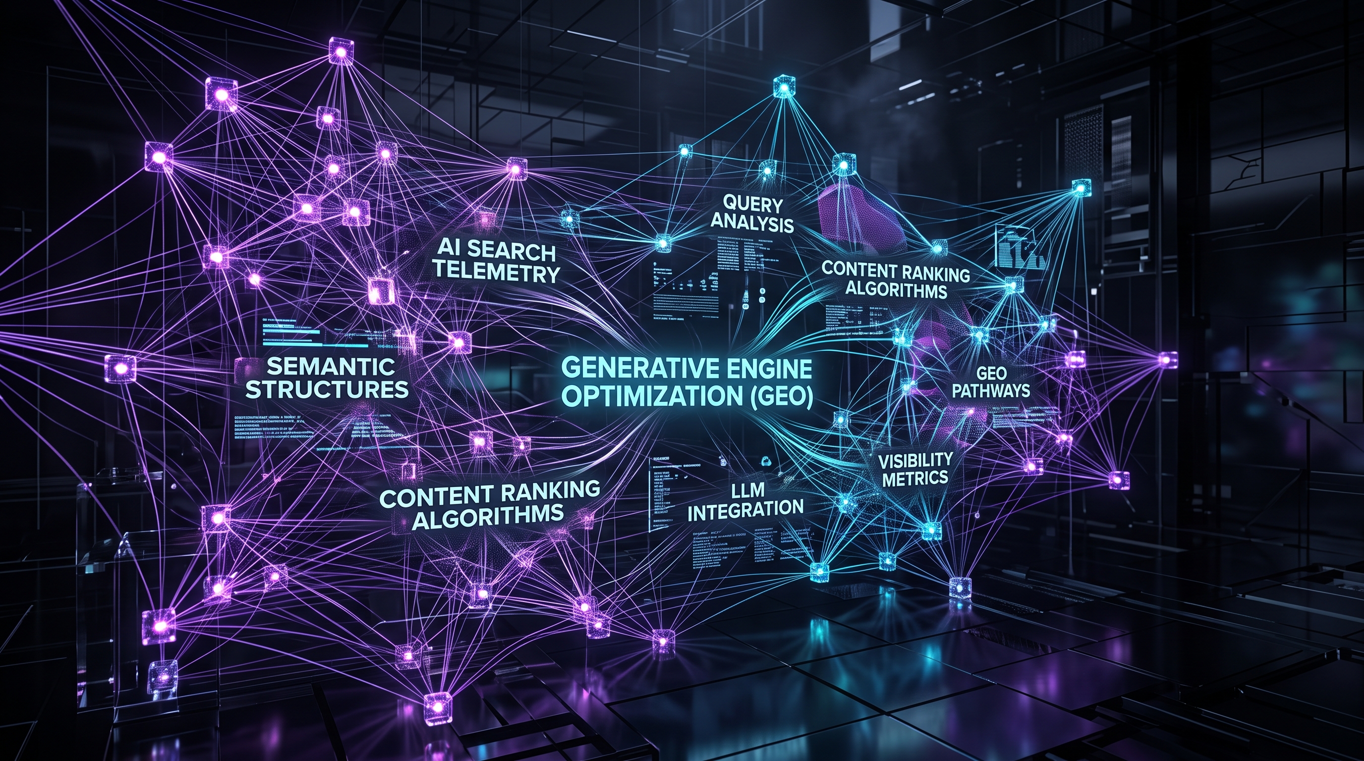 Generative Engine Optimization Concept