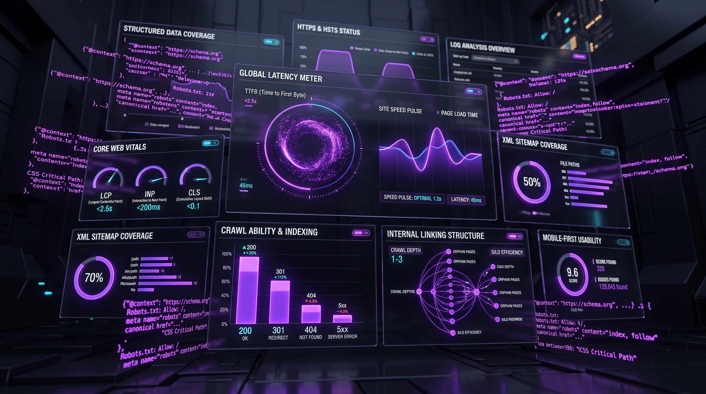 Technical SEO Audit Dashboard