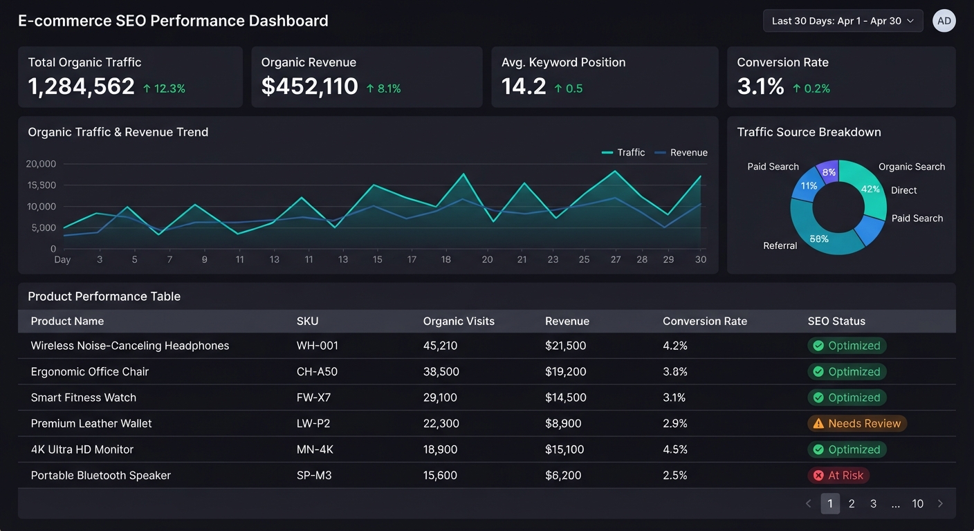 SEO + GEO | E-Commerce Product Ranking Expansion