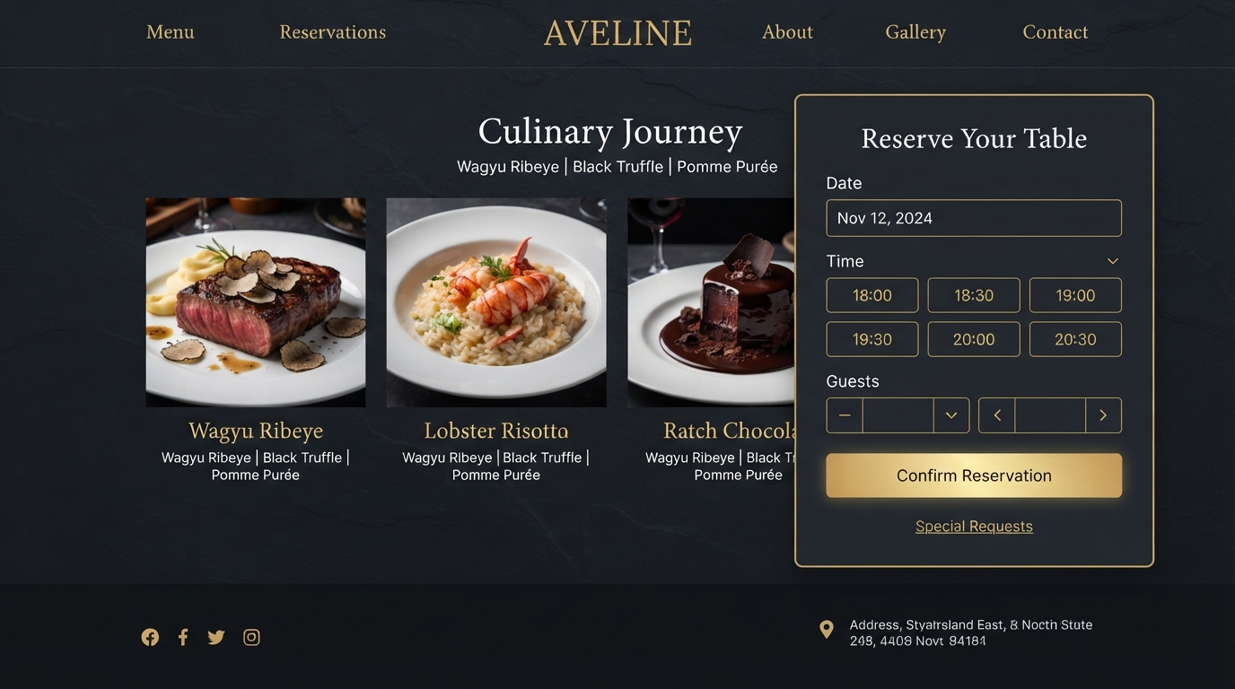 Web Dev | Restaurant Web Platform & Direct Booking System