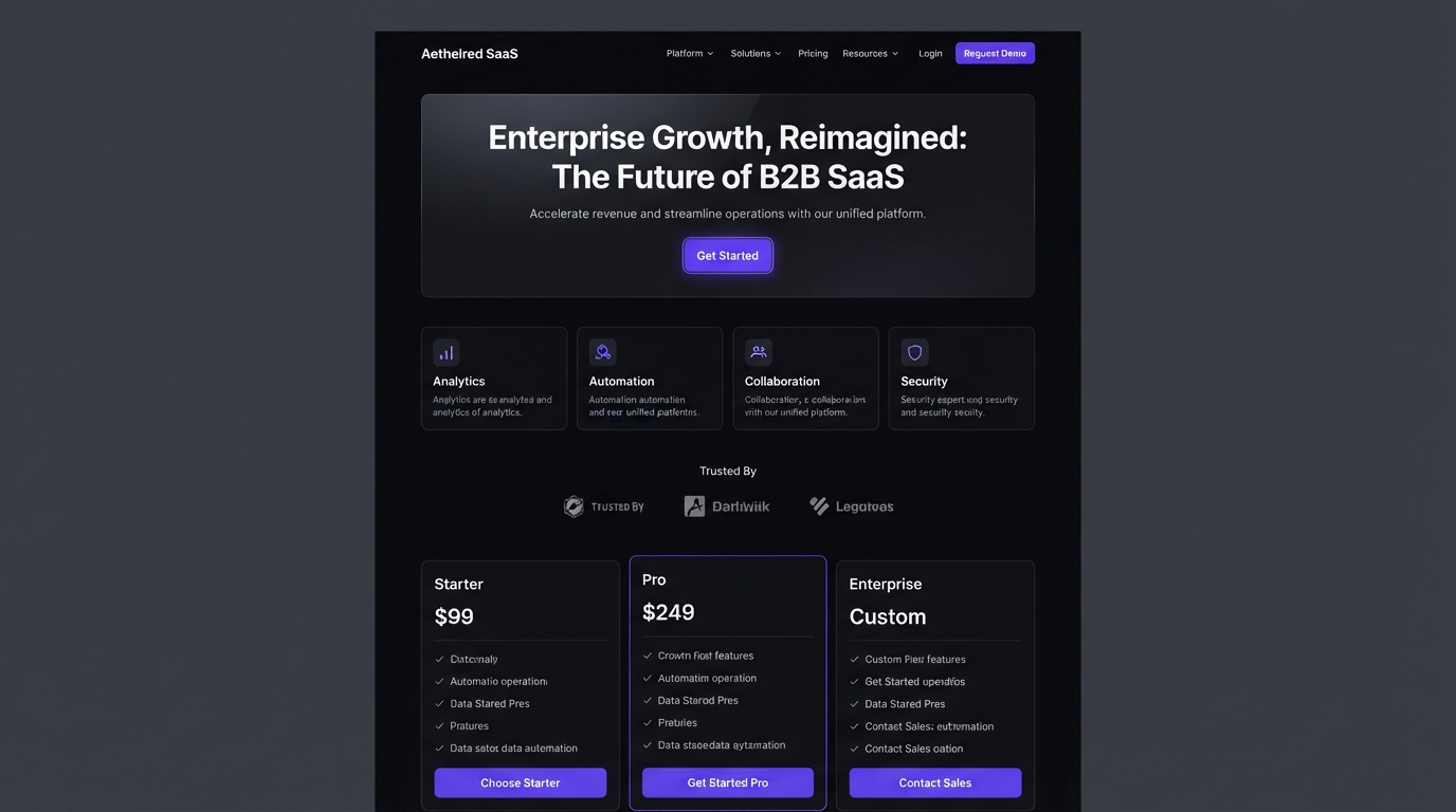 Web Dev | High-Converting SaaS & Corporate Web Platform